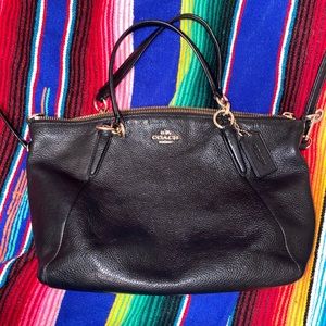 Pebble leather Coach crossbody